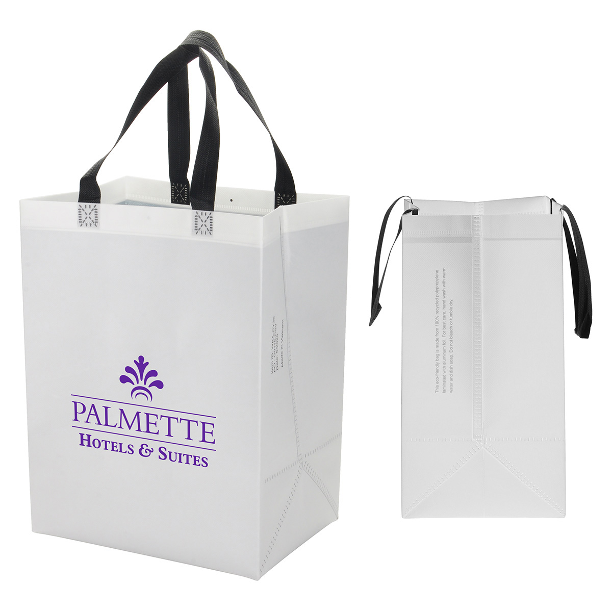 Calypso 75GSM Recycled Non-Woven Polypropylene Heat-Sealed Insulated Tote 1