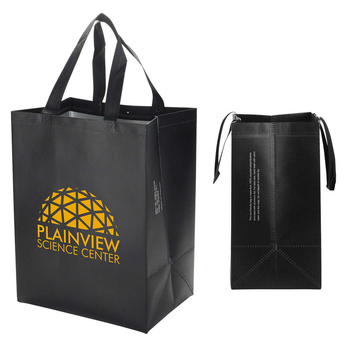 Calypso 75GSM Recycled Non-Woven Polypropylene Heat-Sealed Insulated Tote 1