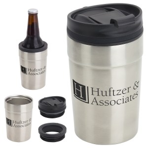 Carousal 12 oz Copper-Coated Tumbler + Can Cooler 1 Carousal 12 oz Copper-Coated Tumbler + Can Cooler 1