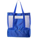 Nautical Polyester Insulated Beach Bag - Royal Blue Nautical Polyester Insulated Beach Bag - Royal Blue
