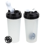 Flip-Top 20 oz Plastic Shaker Tumbler - Black Flip-Top 20 oz Plastic Shaker Tumbler - Black