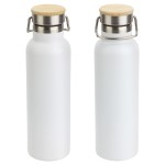 Barona 20 oz Vacuum Insulated Stainless Steel Bottle - White Barona 20 oz Vacuum Insulated Stainless Steel Bottle - White