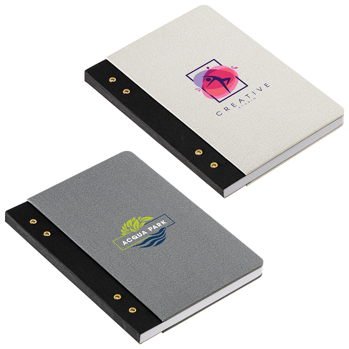 Executive FSC® Journal with Textured Grommet Spine 1