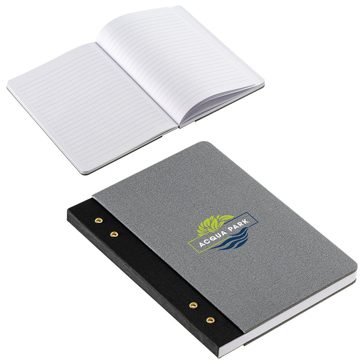 Executive FSC® Journal with Textured Grommet Spine 1