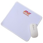 Arista Non-Slip Mouse Pad - White Arista Non-Slip Mouse Pad - White