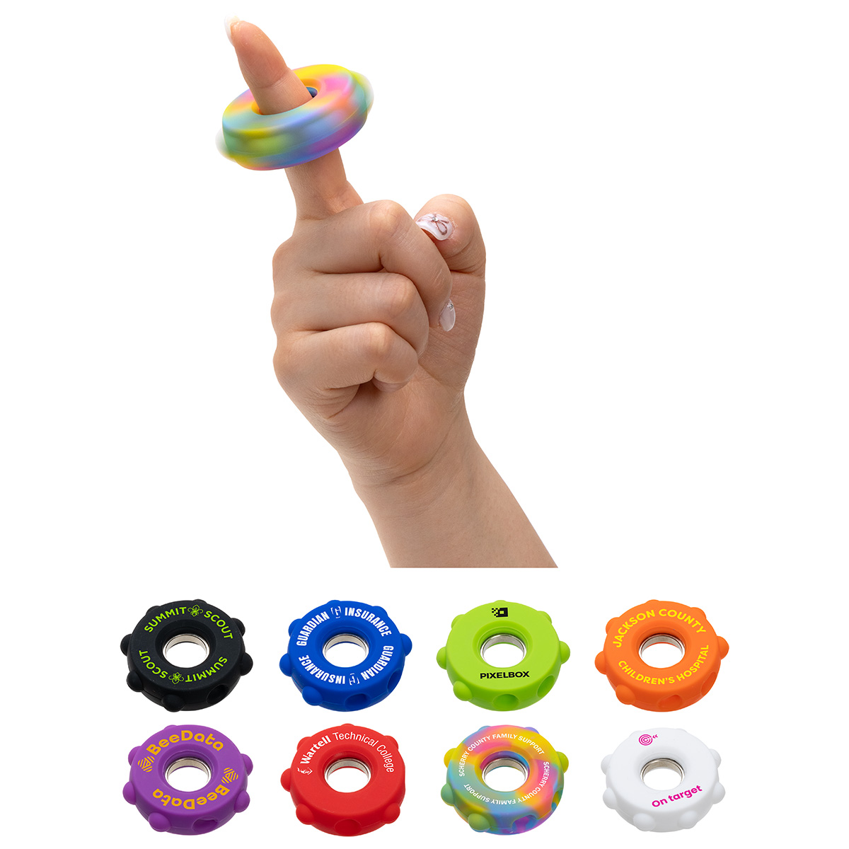 Gear Push Pop Spinner 1