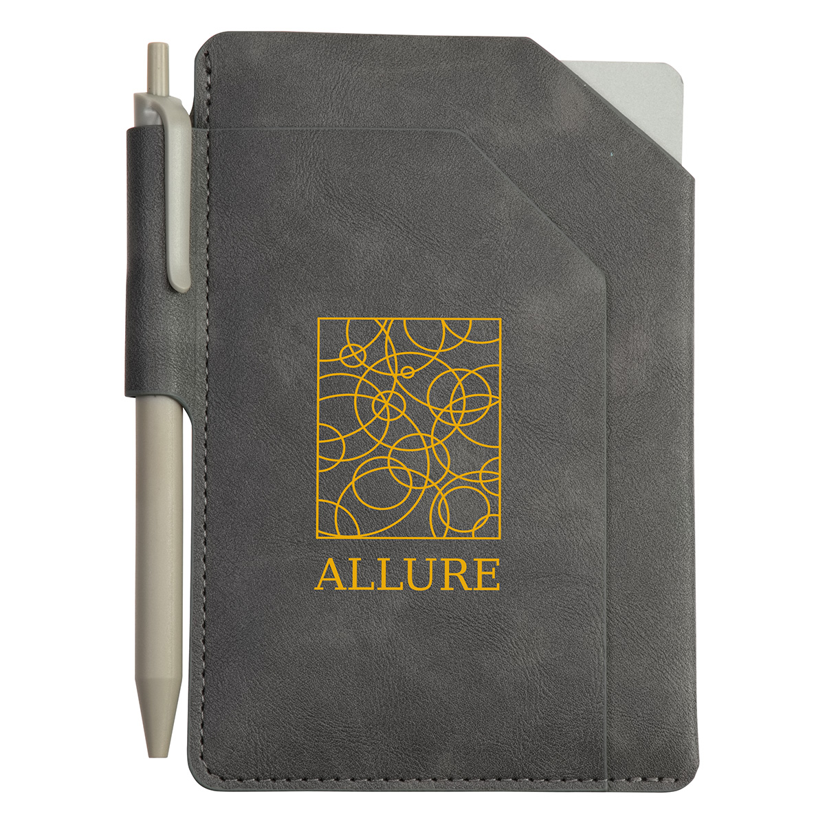 Protege Mini Notebook With Pen & Front Pocket 1