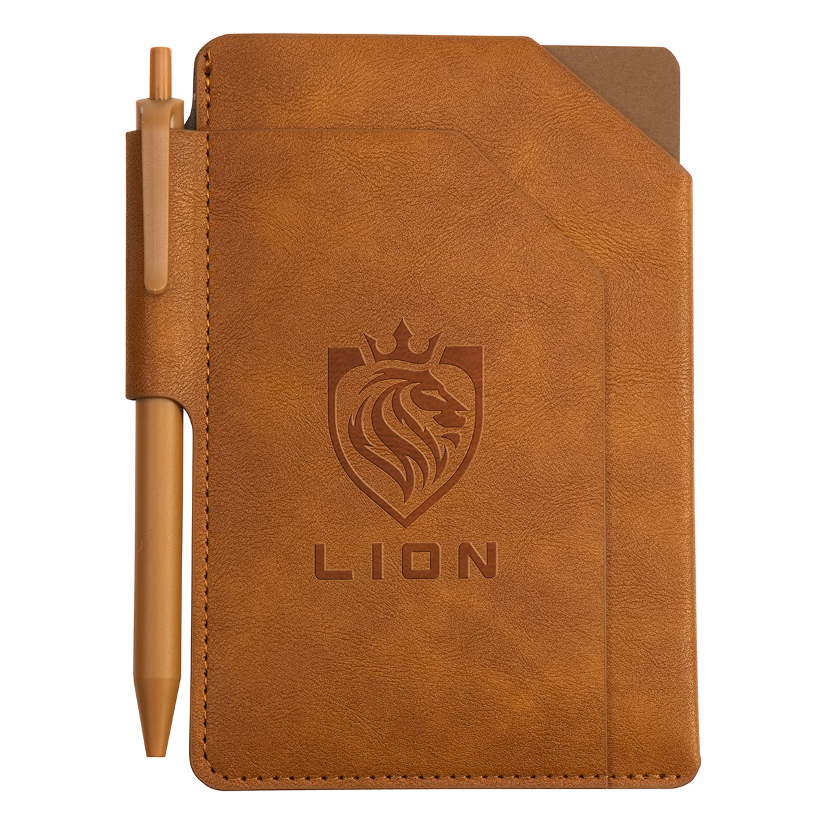 Protege Mini Notebook With Pen & Front Pocket 1