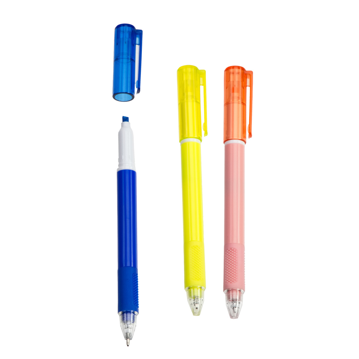 Skywriter Combo Recycled Plastic Ball Pen & Highlighter 1