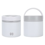 NAYAD® Colby 20 oz Vacuum Insulated Food Jar - White NAYAD® Colby 20 oz Vacuum Insulated Food Jar - White