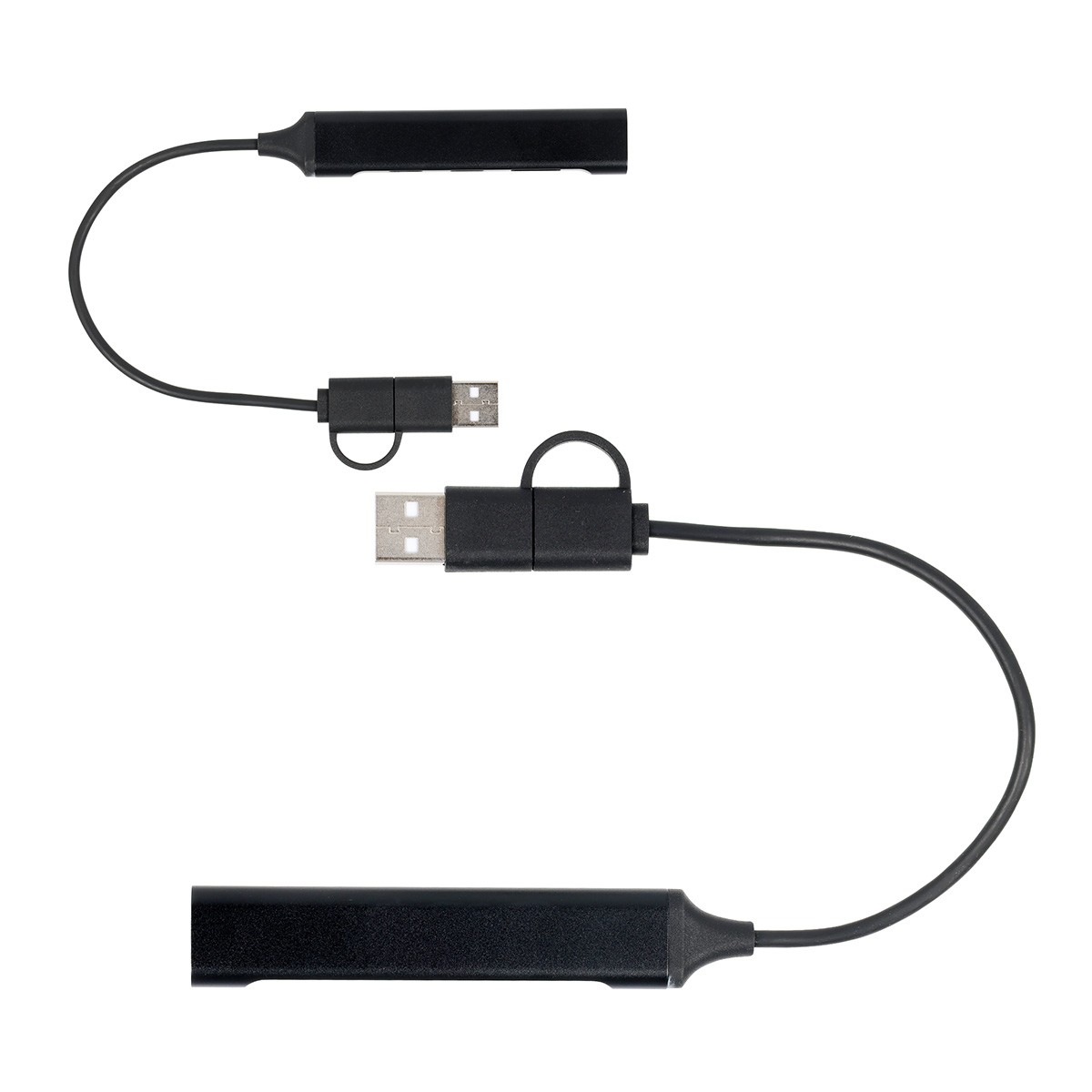 Sprint Recycled Aluminum 4-Port USB-A and USB-C Hub 1