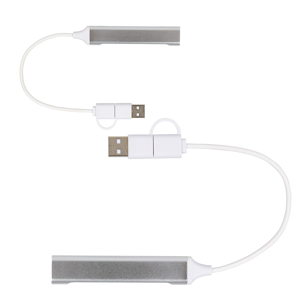 Sprint Recycled Aluminum 4-Port USB-A and USB-C Hub 1
