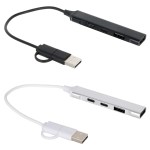 Sprint Recycled Aluminum 4-Port USB-A and USB-C Hub 2 Sprint Recycled Aluminum 4-Port USB-A and USB-C Hub 2