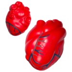 Heart with Blue Veins Stress Reliever - Red Heart with Blue Veins Stress Reliever - Red