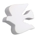 Dove Stress Reliever - White Dove Stress Reliever - White