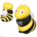 Bee Stress Reliever - Yellow/Black Bee Stress Reliever - Yellow/Black