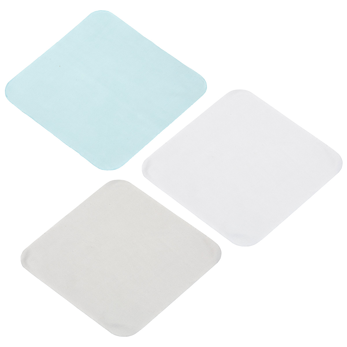 Heavyweight 6" x 6" Draw Twist Microfiber Cleaning Cloth- 1-Color 1