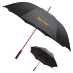 Parkside Auto-Open Umbrella with Contrasting Color Frame - Red Parkside Auto-Open Umbrella with Contrasting Color Frame - Red