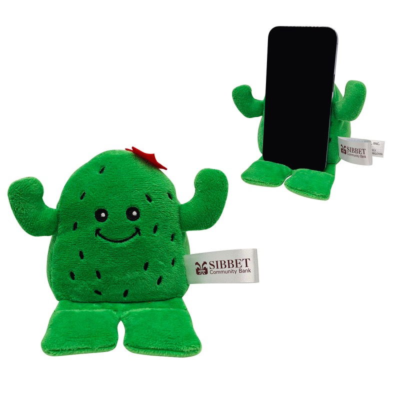 Phone Pals™ Weighted Plush Phone Holder - Cactus 1 Phone Pals™ Weighted Plush Phone Holder - Cactus 1