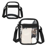 AeroLOFT® Clear View Crossbody Stadium Bag - Black AeroLOFT® Clear View Crossbody Stadium Bag - Black
