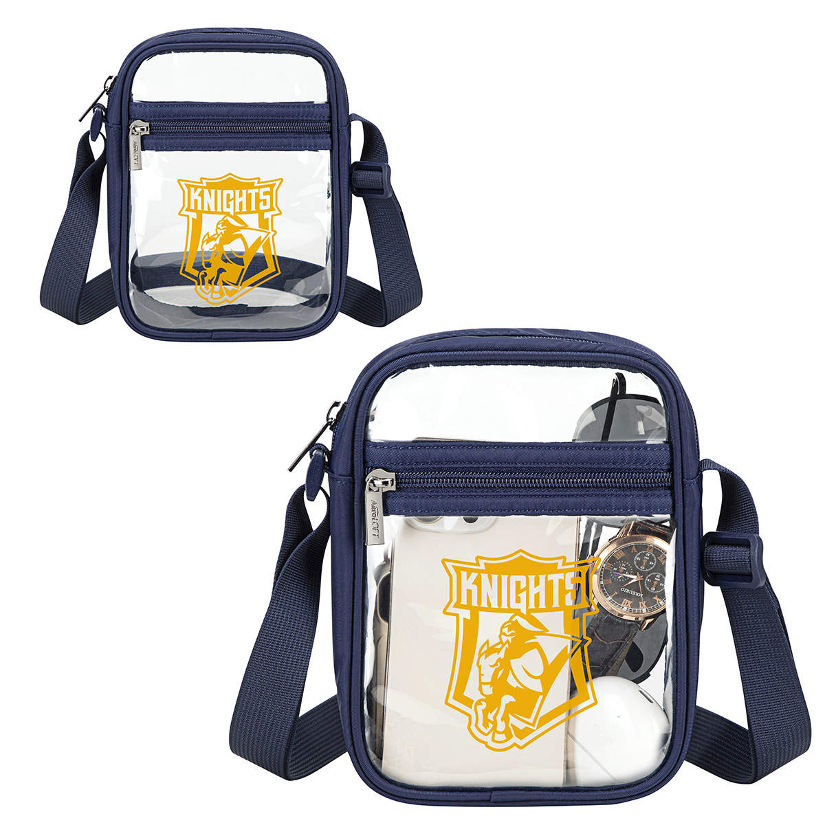AeroLOFT® Clear View Crossbody Stadium Bag 1
