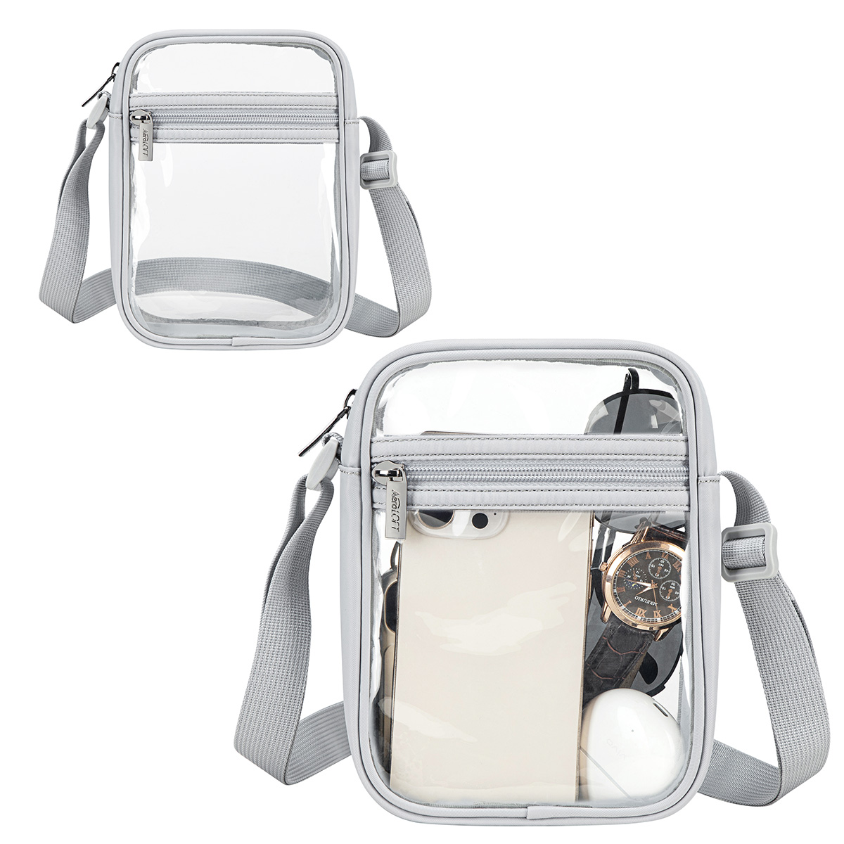 AeroLOFT® Clear View Crossbody Stadium Bag 1