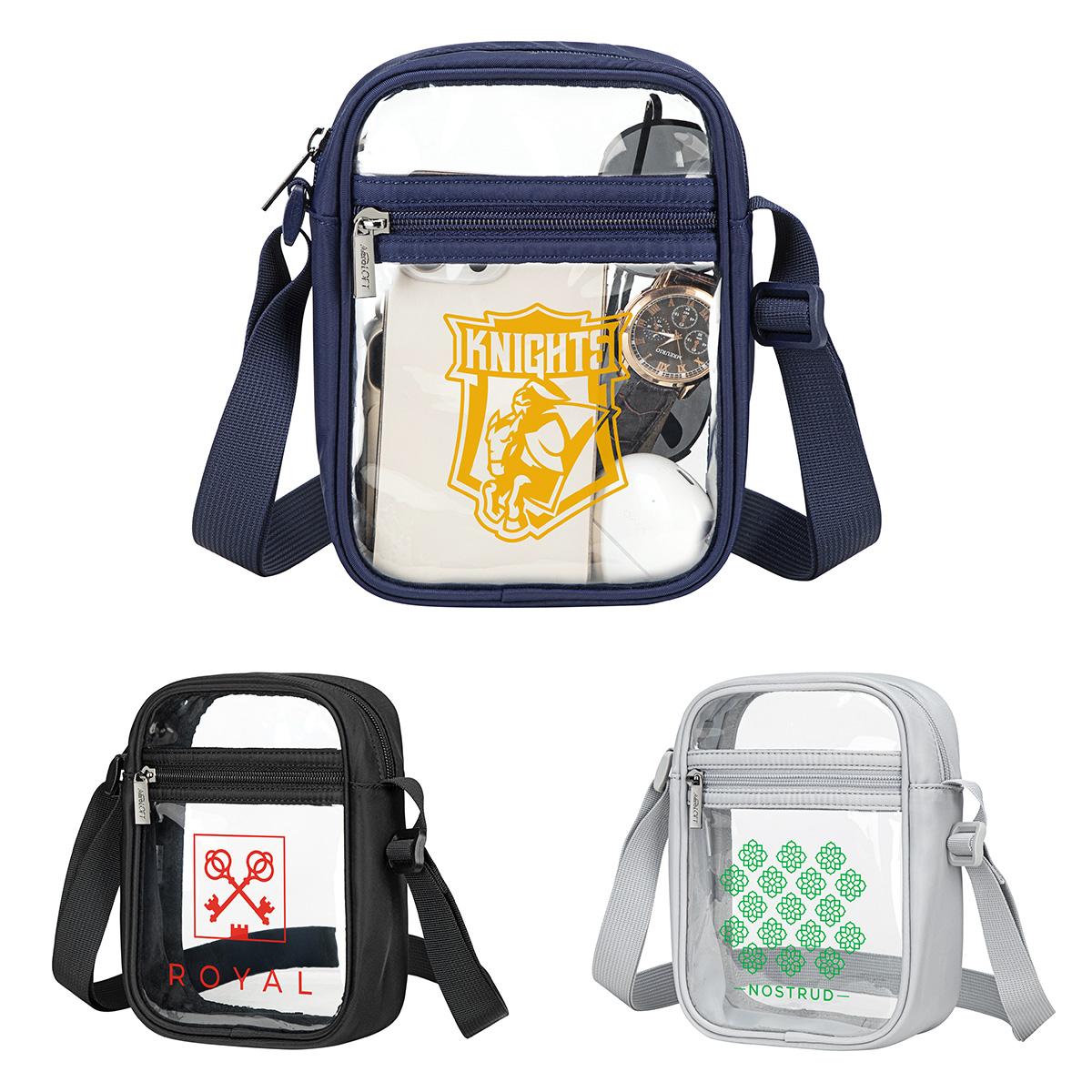 AeroLOFT® Clear View Crossbody Stadium Bag 1