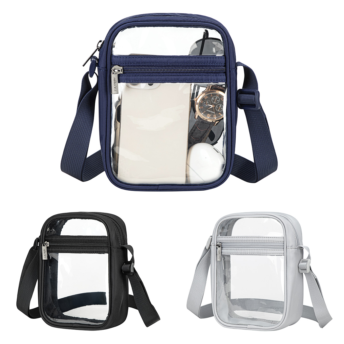 AeroLOFT® Clear View Crossbody Stadium Bag 1