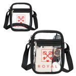 AeroLOFT® Clear View Crossbody Stadium Bag - Black AeroLOFT® Clear View Crossbody Stadium Bag - Black