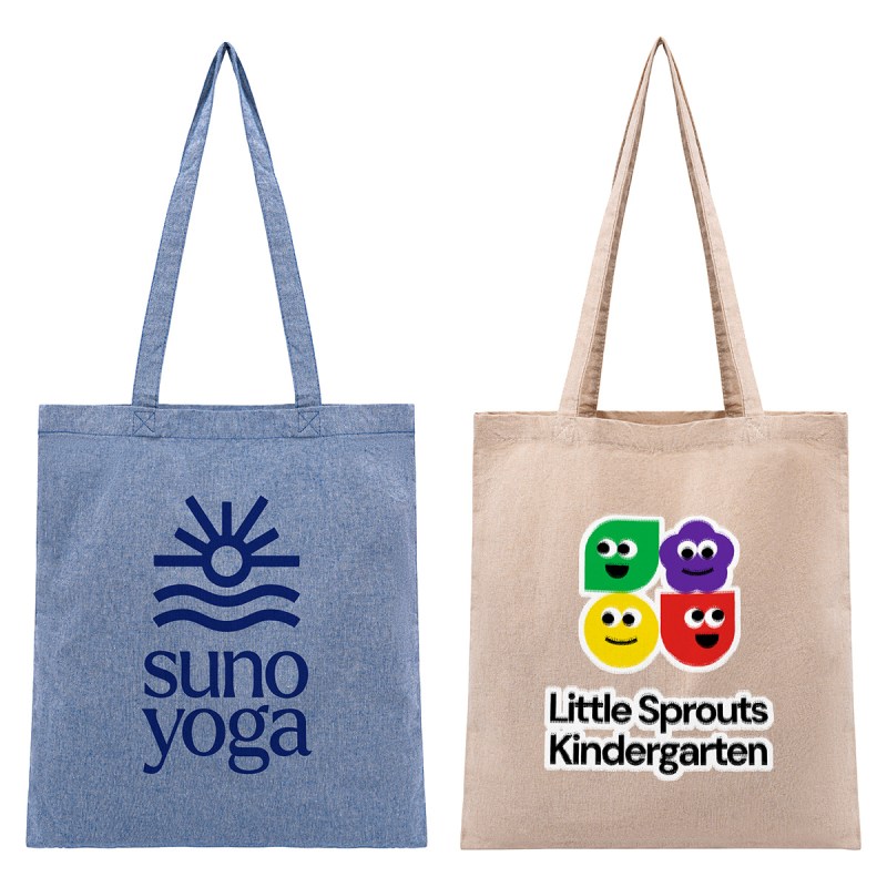 Pueblo Recycled Cotton & RPET Tote 1 Pueblo Recycled Cotton & RPET Tote 1