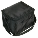 Snow Roller 6-pack Polyester Cooler Bag - Black Snow Roller 6-pack Polyester Cooler Bag - Black