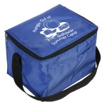 Snow Roller 6-pack Polyester Cooler Bag - Royal Blue Snow Roller 6-pack Polyester Cooler Bag - Royal Blue