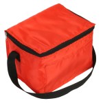 Snow Roller 6-pack Polyester Cooler Bag - Red Snow Roller 6-pack Polyester Cooler Bag - Red