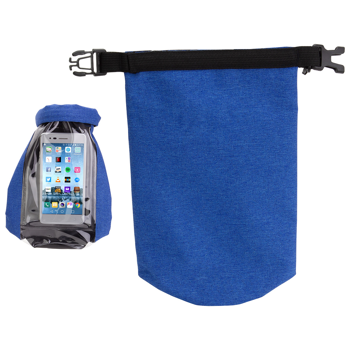 2-Liter Waterproof Gear Bag with Touch-Thru Phone Pocket 1