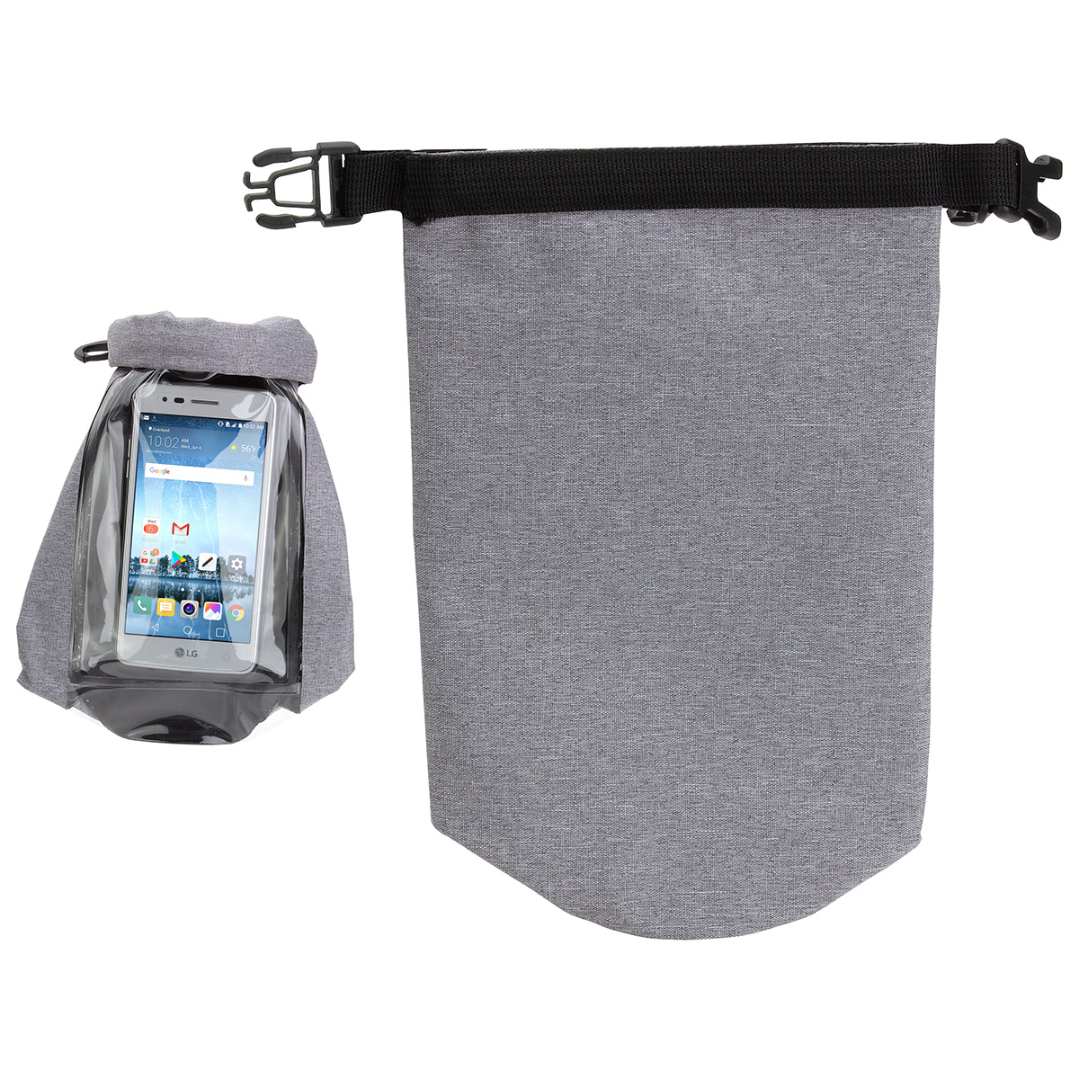 2-Liter Waterproof Gear Bag with Touch-Thru Phone Pocket 1