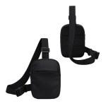 Posse Leatherette Crossbody Bag - Black Posse Leatherette Crossbody Bag - Black