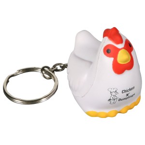 Chicken Stress Reliever Key Chain 1 Chicken Stress Reliever Key Chain 1