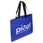 Landscape Recyclable Non-Woven Shopping Bag - Blue Landscape Recyclable Non-Woven Shopping Bag - Blue