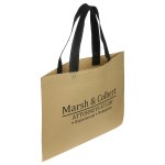 Landscape Recyclable Non-Woven Shopping Bag - Purple Landscape Recyclable Non-Woven Shopping Bag - Purple