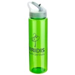 Velo 32 oz PET Bottle with Flip-Up Lid - Green Velo 32 oz PET Bottle with Flip-Up Lid - Green
