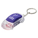 Flashing Car Key Chain - Blue/Clear Flashing Car Key Chain - Blue/Clear