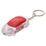 Flashing Car Key Chain - Red/Clear Flashing Car Key Chain - Red/Clear