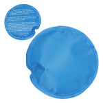 Round Nylon-Covered Hot/Cold Pack - Blue Round Nylon-Covered Hot/Cold Pack - Blue