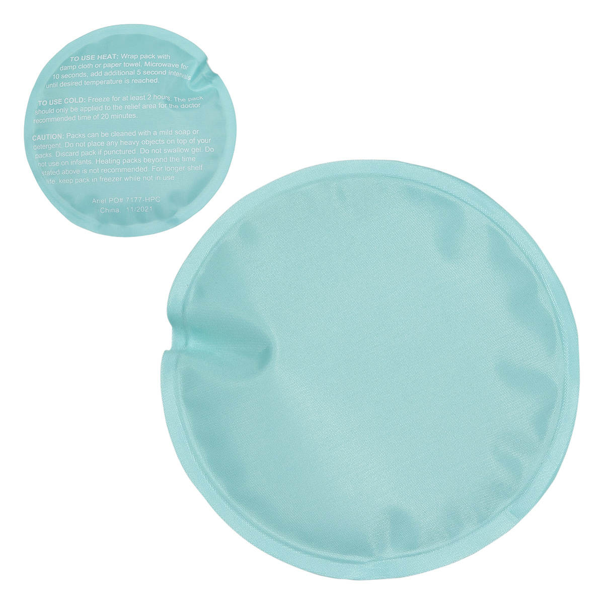 Round Nylon-Covered Hot/Cold Pack 1