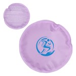 Round Nylon-Covered Hot/Cold Pack - Navy Blue Round Nylon-Covered Hot/Cold Pack - Navy Blue