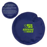 Round Nylon-Covered Hot/Cold Pack - Red Round Nylon-Covered Hot/Cold Pack - Red