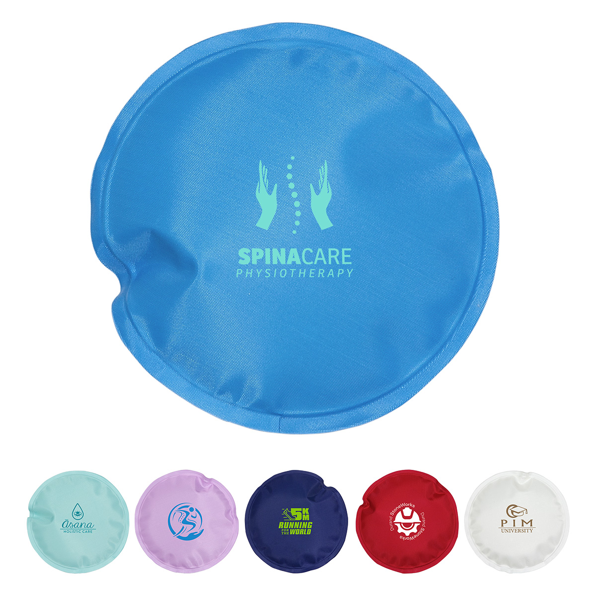 Round Nylon-Covered Hot/Cold Pack 1