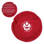 Round Nylon-Covered Hot/Cold Pack - White Round Nylon-Covered Hot/Cold Pack - White