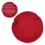 Round Nylon-Covered Hot/Cold Pack - White Round Nylon-Covered Hot/Cold Pack - White