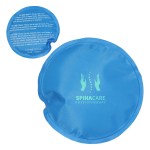 Round Nylon-Covered Hot/Cold Pack - Blue Round Nylon-Covered Hot/Cold Pack - Blue